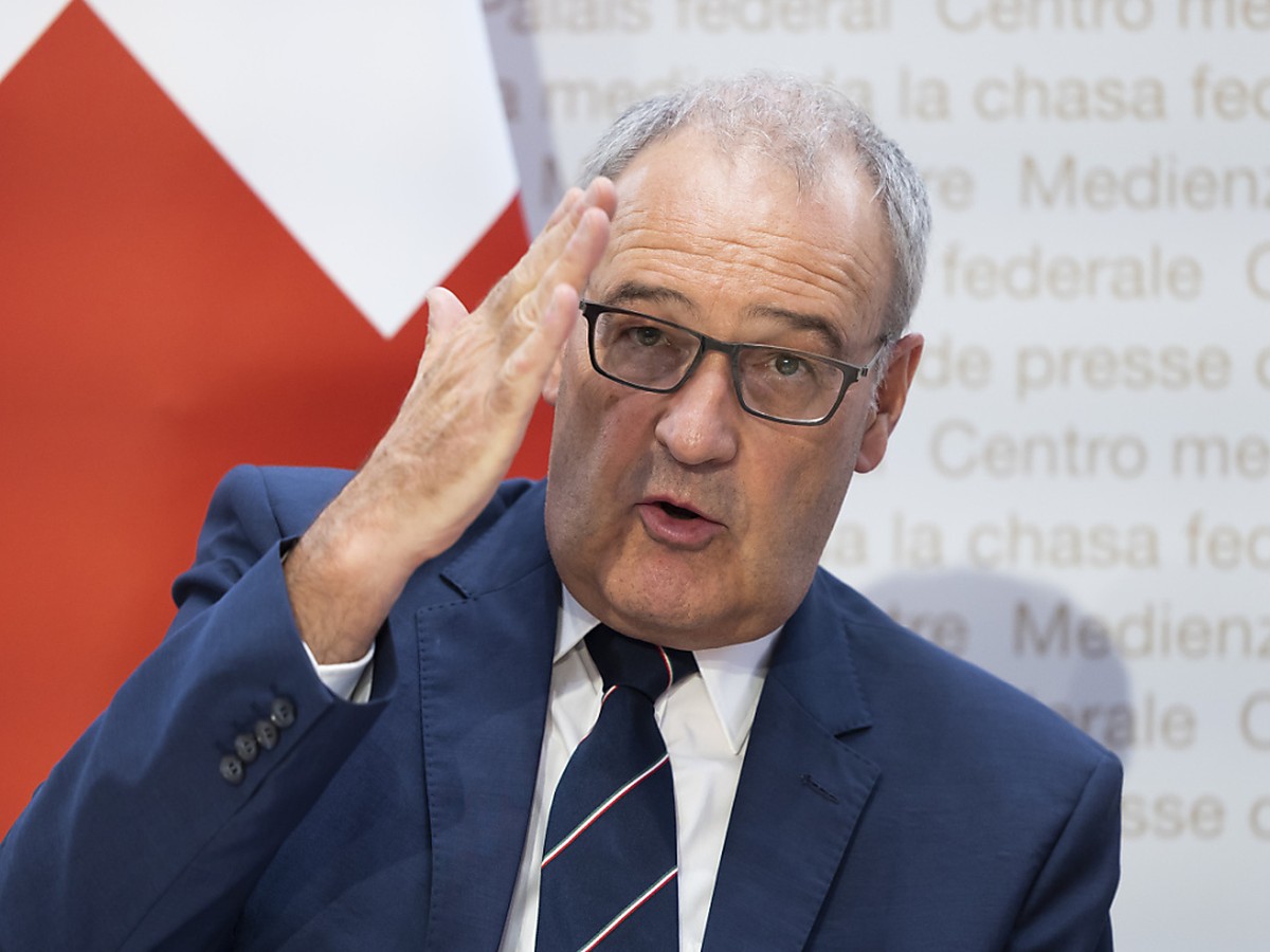 "L'objectif du gouvernement est d'emp�cher les coupures" de courant, assure Guy Parmelin (archives).