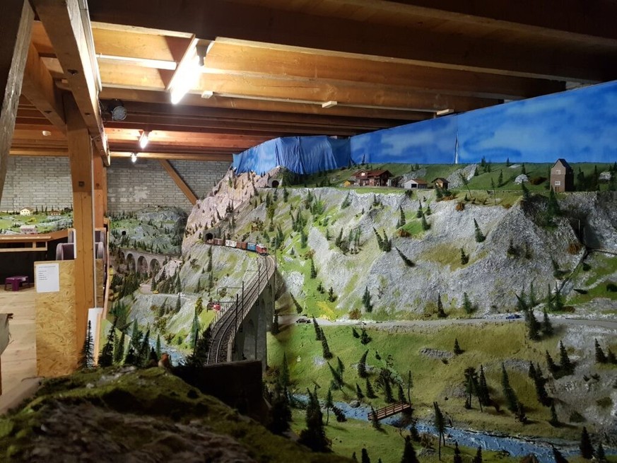 Modellbahn Meiringen Rauszeit Eisenbahn Museum Modellbahn Schweiz