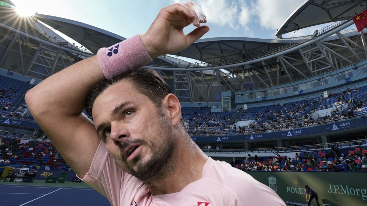 Stan Wawrinka a été victime d'une grossière erreur d'arbitrage en Chine.
