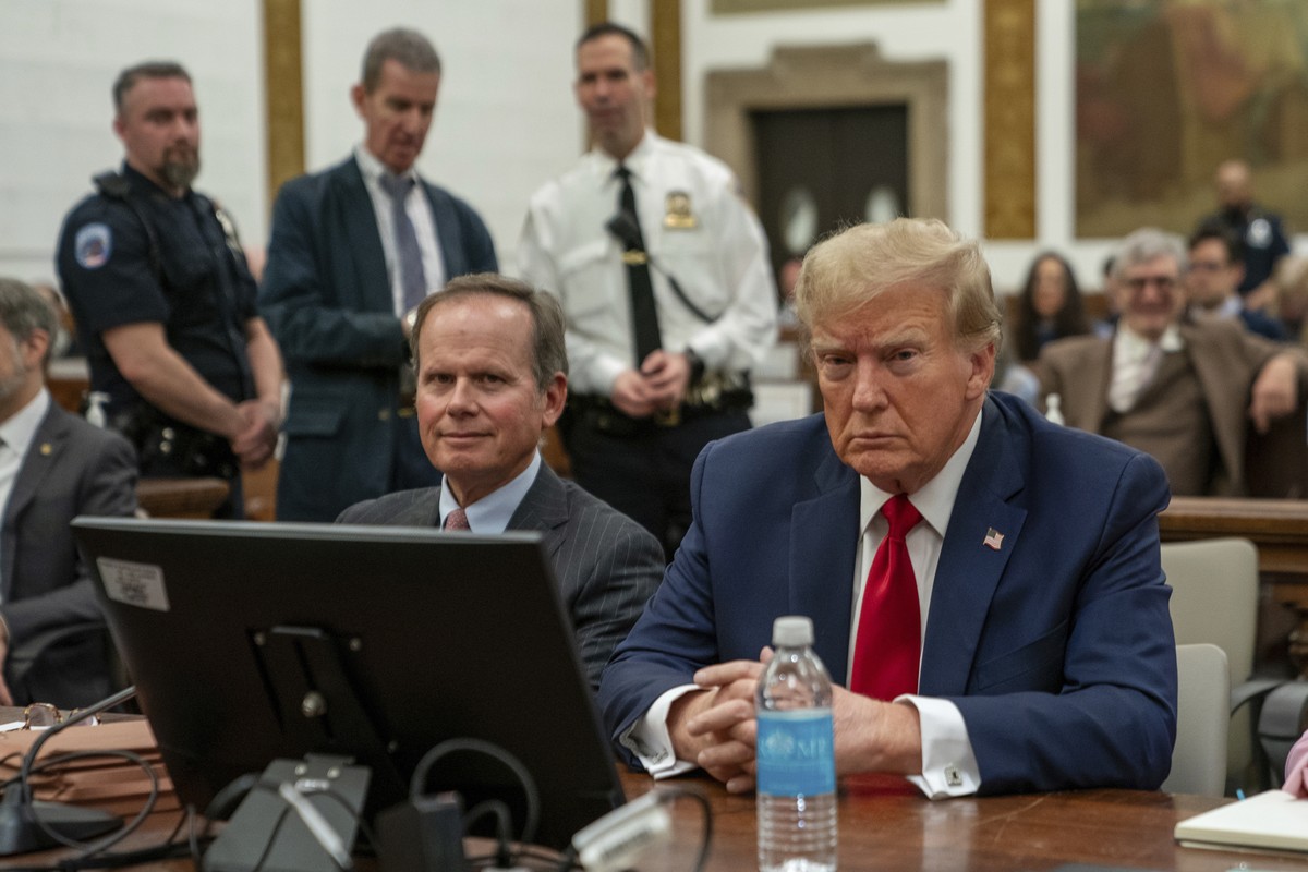 Former President Donald Trump attends the Trump Organization civil fraud trial in New York State Supreme Court, Thursday, Dec. 7, 2023, in New York. (David Dee Delgado/Pool Photo via AP)
Donald Trump