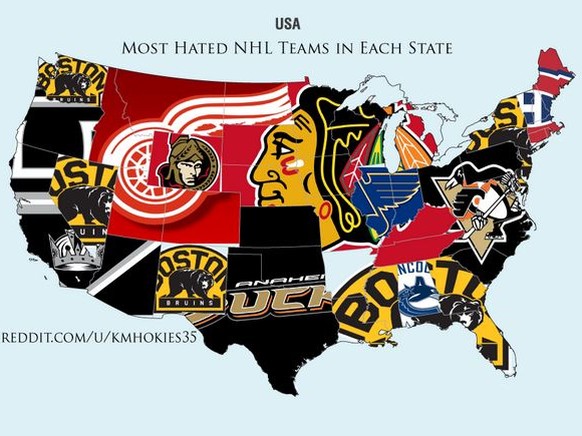 Die meistgehassten Teams in den USA …