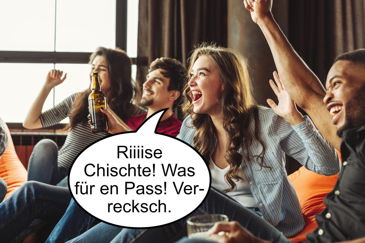 Was wir beim Fussballschauen sagen und was wir wirklich denken
