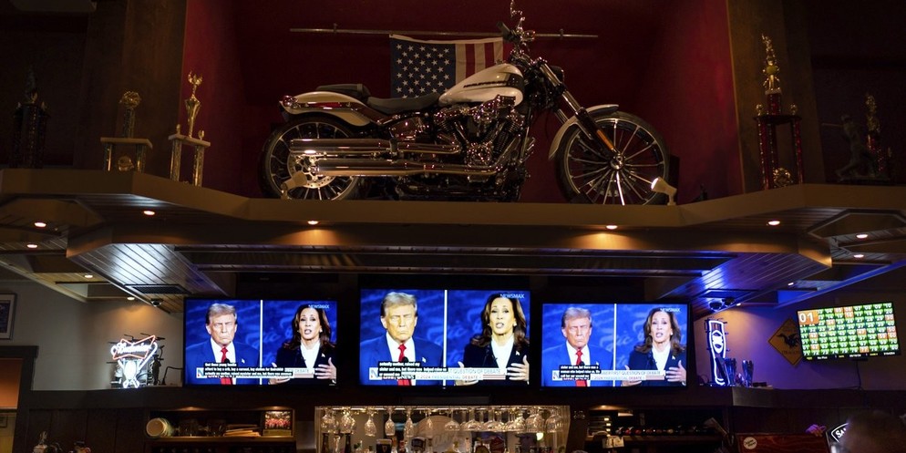 Donald Trump oder Kamala Harris: Am 5. November entscheidet sich, wer ins weisse Haus einzieht.