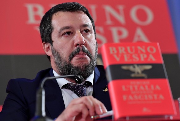 Zielscheibe der Proteste: Matteo Salvini.