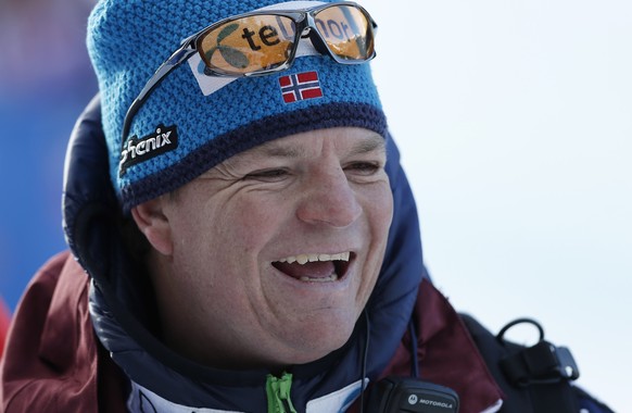 15.01.2016; Wengen; Ski Alpin - Weltcup Wengen 2016 - Alpine Kombination; Speedtrainer Norwegen Reto Nydegger. (Christian Pfander/freshfocus)