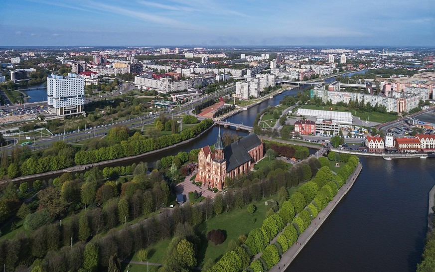 Kaliningrad, das frühere Königsberg, wurde im Zweiten Weltkrieg stark zerstört.&nbsp;
