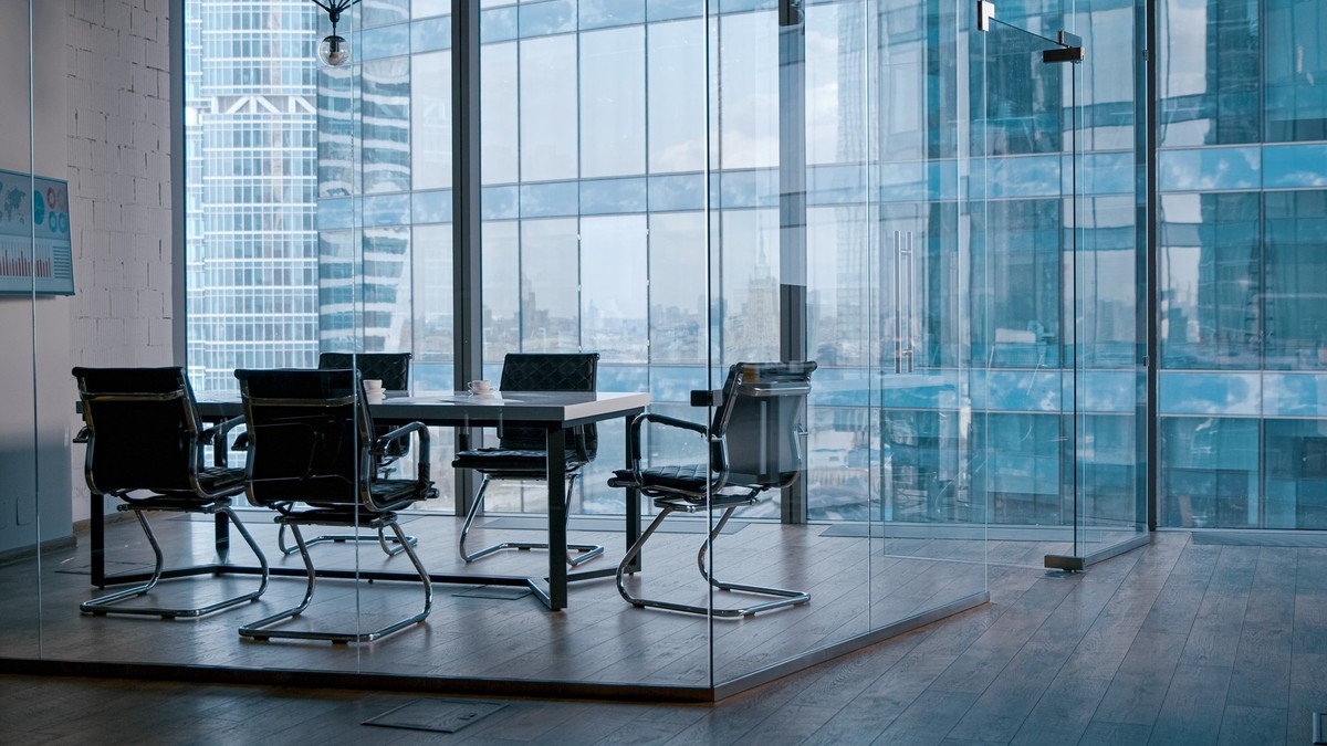 Leeres Büro Buero empty office stock