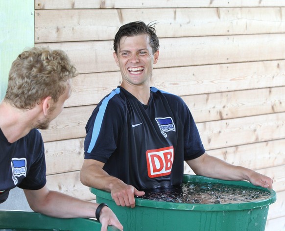 Valentin Stocker: Reservist bei Hertha, aber in der Nati mit dabei.