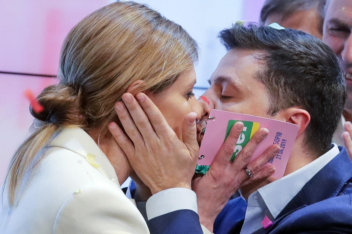 Les Zelensky, le 20 mai 2019. A 41 ans, ils deviennent le plus jeune couple présidentiel de l'Ukraine.