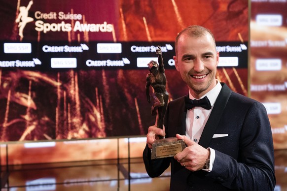 Mountainbiker Nino Schurter, Sportler des Jahres 2018 an den Credit Suisse Sports Awards fotografiert am Sonntag, 09. Dezember 2018 in Zuerich. (PPR/Manuel Lopez)