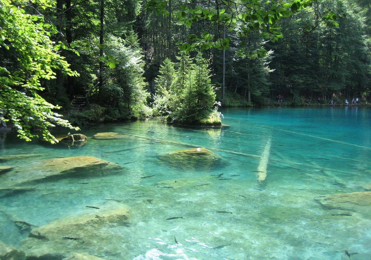 Der Blausee ist weltbekannt für sein blaues Wasser: Doch in den letzten Jahren wird er nach Regenfällen immer mal wieder hässlich trüb.