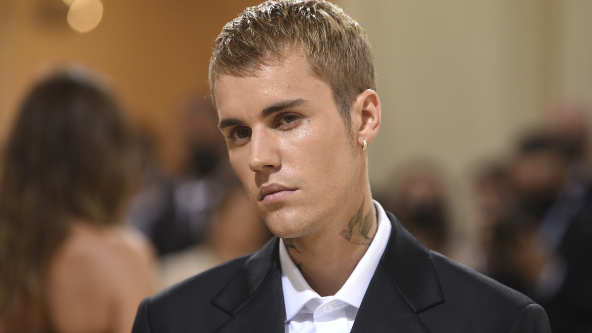 Justin Bieber attends The Metropolitan Museum of Art's Costume Institute benefit gala celebrating the opening of the "In America: A Lexicon of Fashion" exhibition on Monday, Sept. 13, 2 ...