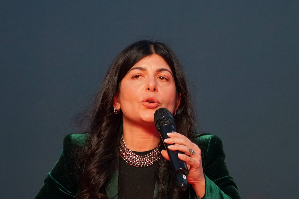 News - Atreju, political demonstration organized by Fratelli d Italia, Giorgia Meloni s party, second day Chiara Colosimo during Atreju, political demonstration organized by Fratelli d Italia, Giorgia ...