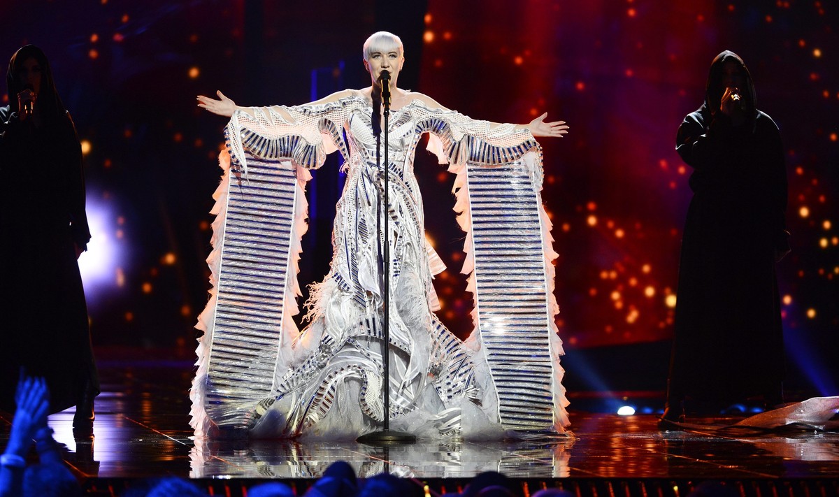 80 Kilo Kleid! Nina Kraljic, Kroatien.&nbsp;