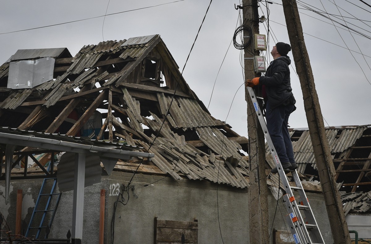 Le chaos total, mais Internet fonctionne toujours en Ukraine.