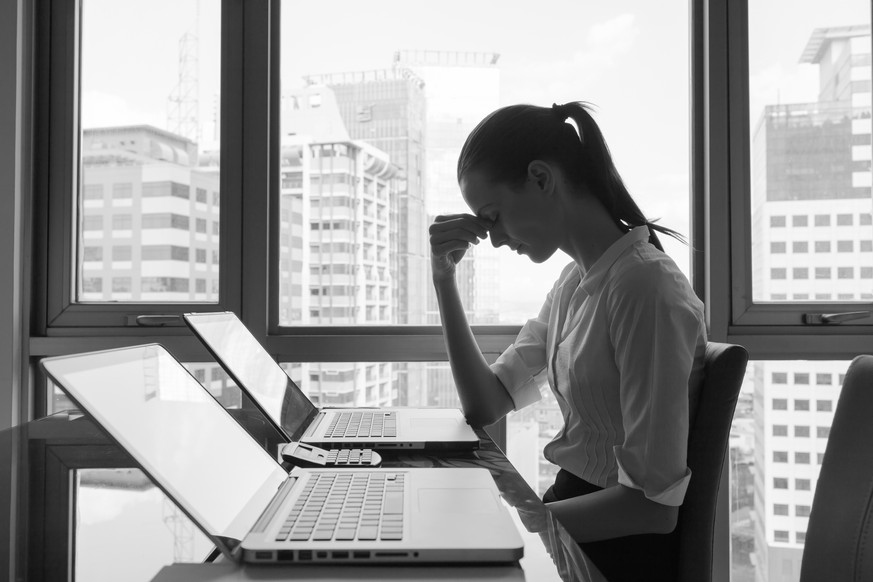 büro stress