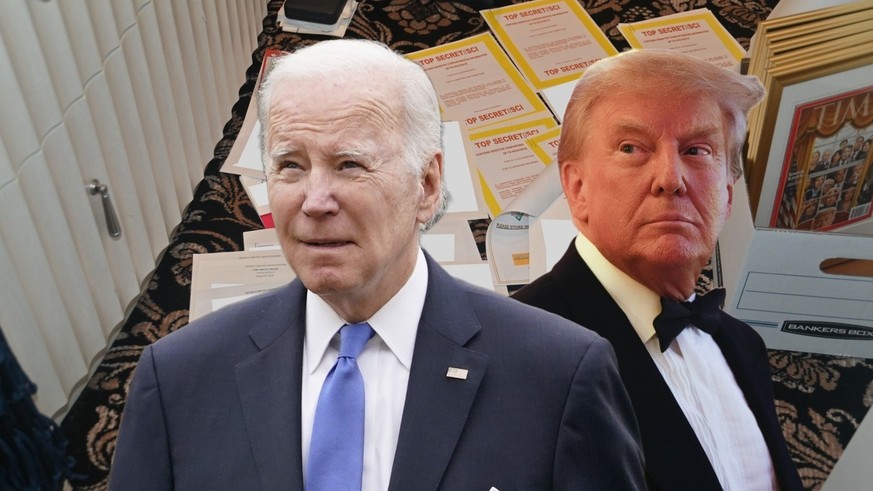 Secret documents: what sets the Trump and Biden cases apart