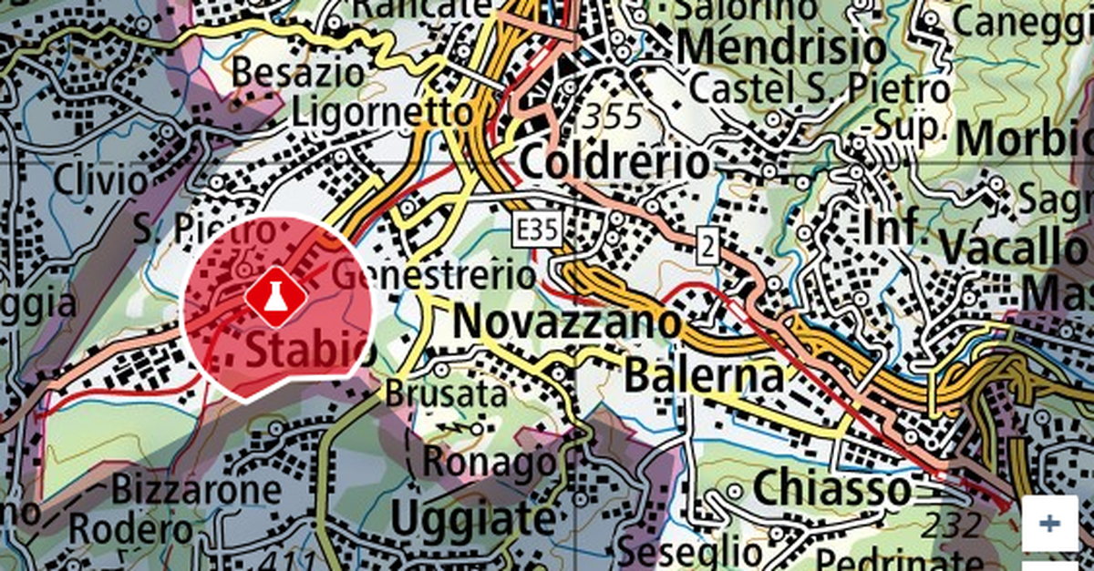Bund warnt: Giftige Stoffe in Stabio TI freigesetzt
