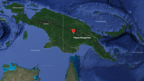 Erdeben Papua-Neuguinea