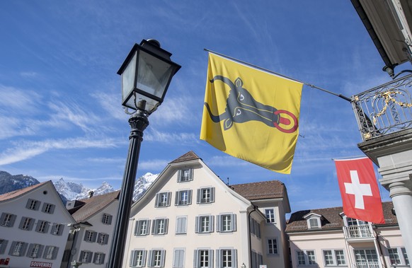 Das Rathaus in Altdorf anlaesslich der Urner Regierungsratswahlen vom Sonntag, 8. Maerz 2020 im Rathaus in Altdorf. (KEYSTONE/Urs Flueeler).