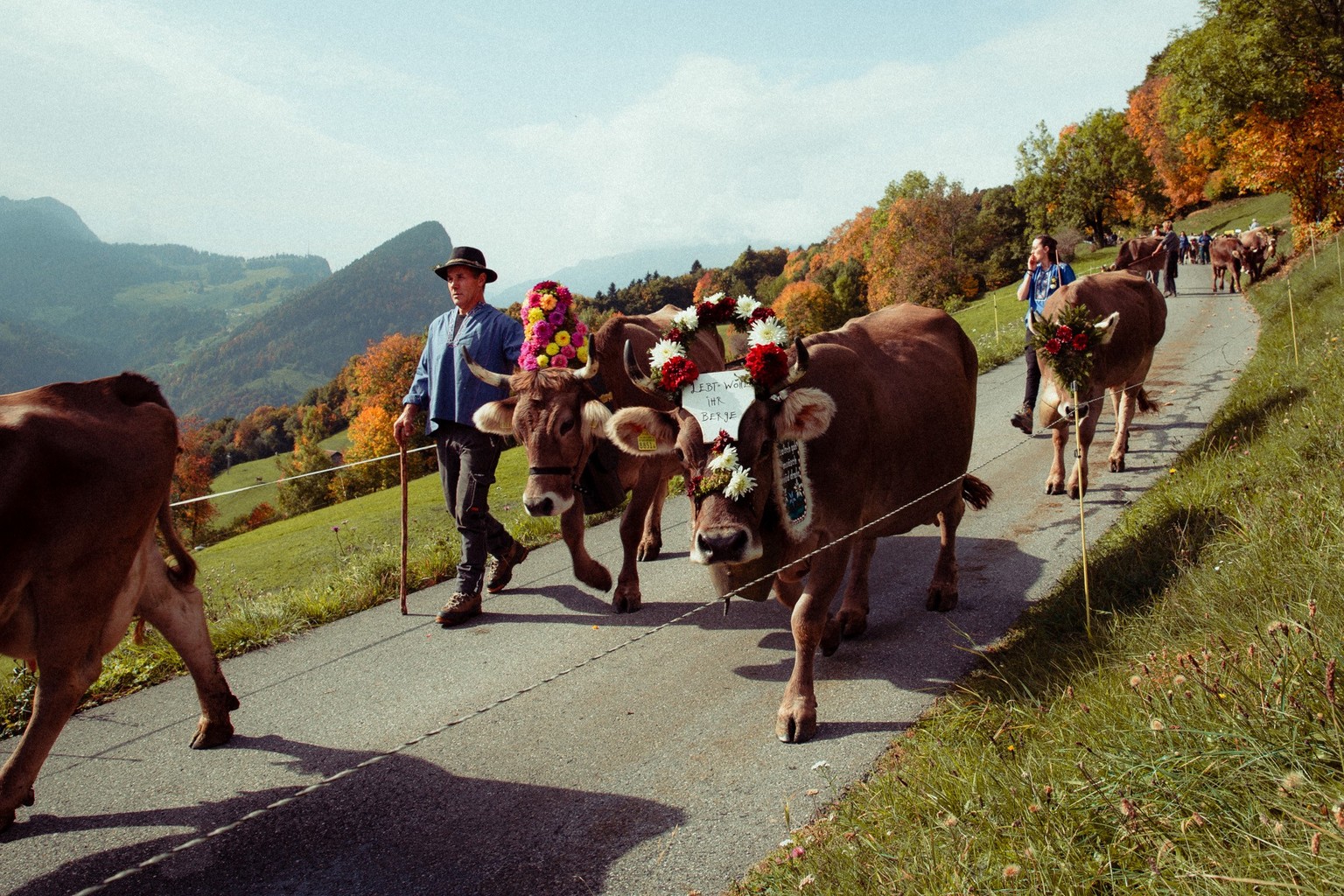 Prättigauer Alp Spektakel in Seewis, Oktober 2022