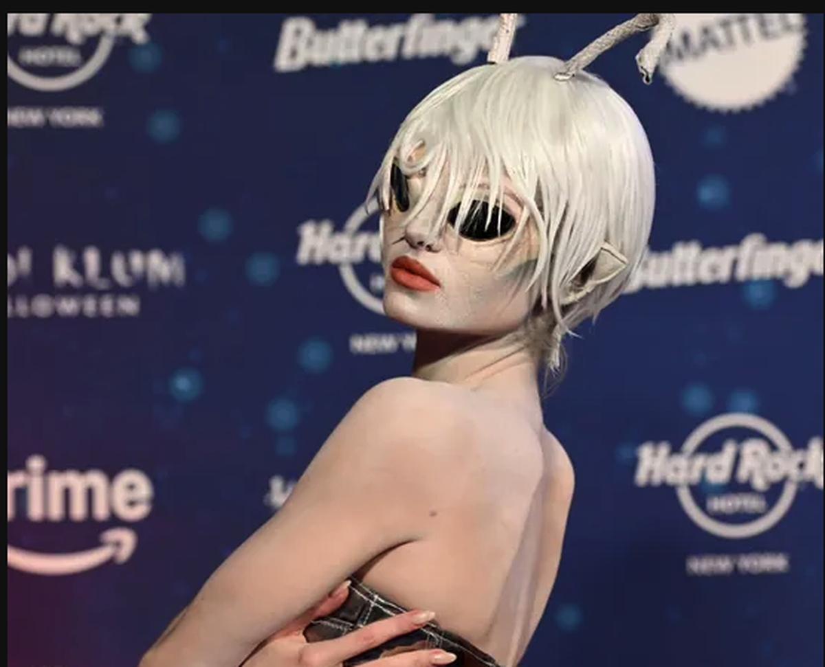 Leni Klum en insecte.