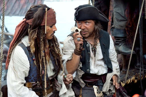 Johnny Depp &amp; Stephen Graham Characters: Jack Sparrow, Scrum Film: Pirates Of The Caribbean: On Stranger Tides Pirates Of The Caribbean: On Stranger Tides USA 2011 Director: Rob Marshall 07 May 20 ...
