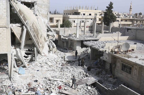 Die Zerstörung in Syiren ist unvorstellbar und sie geht weiter und weiter.&nbsp;