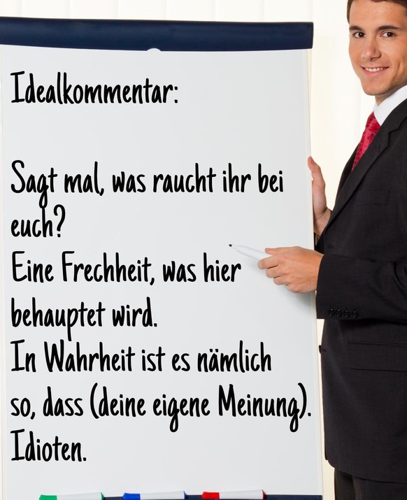 Verhaltensregeln für Kommentarspalten im Internet