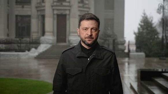 Selenski in seiner Videoansprache vom 21.11.25