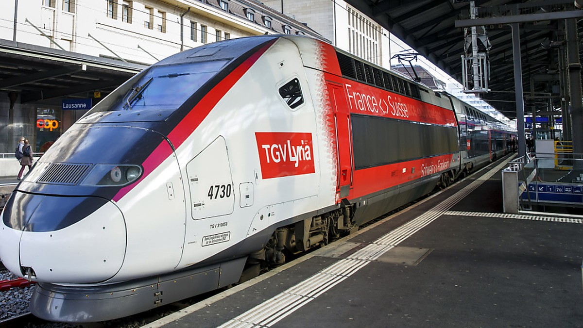 Les TGV entre Paris et Lausanne devraient avoir 1h30 de retard.