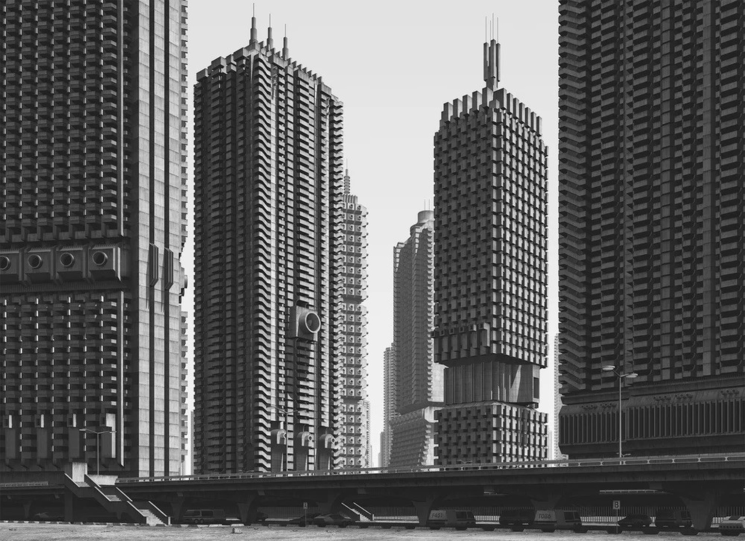 A Future City From The Past – German digital artist Clemens Gritl imagines an enigmatic vision of radically aggressive futuristic urban dystopias – a merciless extension of Brutalist dogma. 


https:/ ...