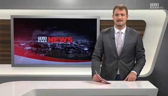 Newssendung auf TeleBärn.