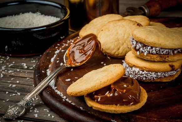 Alfajores latinoamericanos - die besten Guetzli der Welt, laut TasteAtlas.