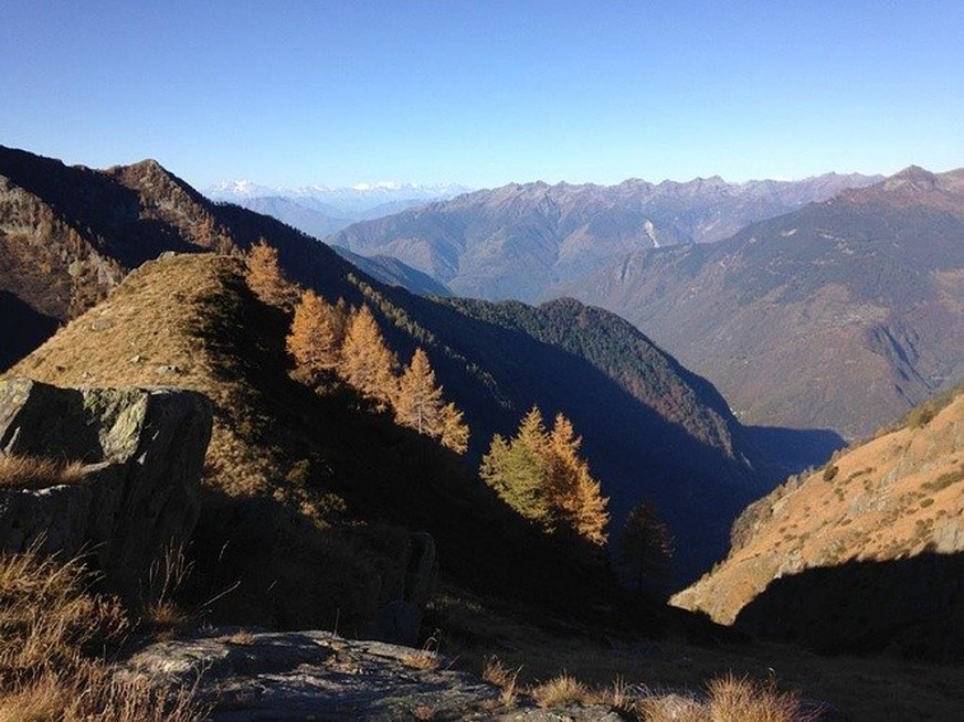 Alp di Portola Val Grono Rauszeit Sackgassen