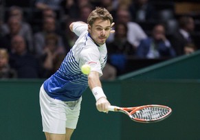 Stan Wawrinka spielt im Viertelfinal zu fehlerhaft.