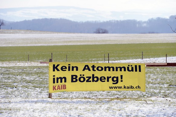 Der Bözberg ist einer von zwei vorgeschlagenen Standorten für ein Atomabfalllager.&nbsp;