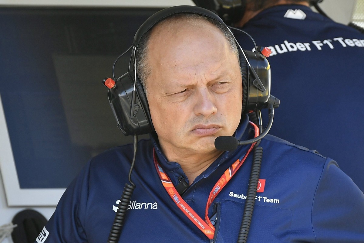 New French boss of Sauber F1 Team Frederic Vasseur is pictured during the first practice session at the Hungaroring racetrack in Mogyorod, northeast of Budapest, Hungary, Friday July 28, 2017. The Hun ...