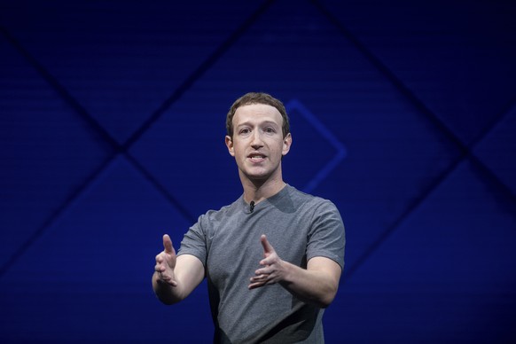Facebook CEO Mark Zuckerberg speaks at his company&#039;s annual F8 developer conference, Tuesday, April 18, 2017, in San Jose, Calif. (AP Photo/Noah Berger)