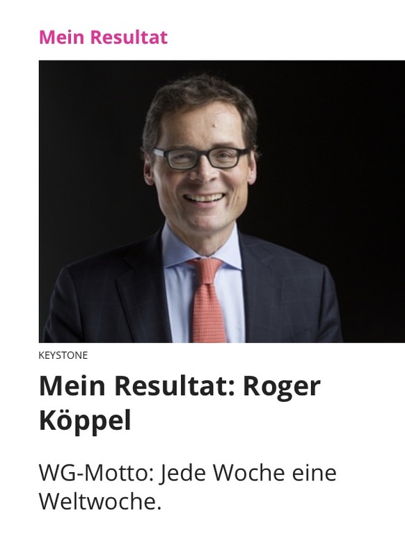 Langsam Lagerkoller? Finde heraus, wer dein ideales Quarantäne-WG-Gspänli wäre
Bisher fand ich eure Quiz immer lustig. Nun habe ich Angst davor. Danke, watson.
