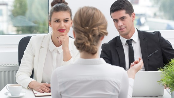 Vorstellungsgespräch Bewerbung Bewerber Job Interview