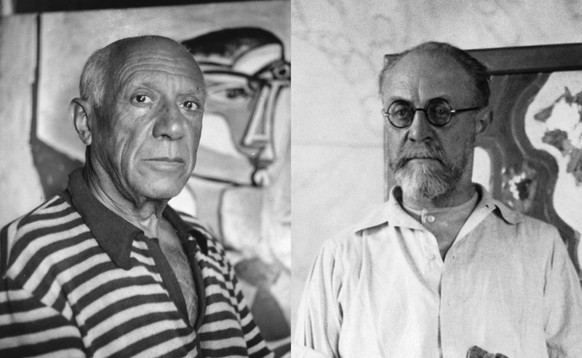 Picasso (links) und Matisse
