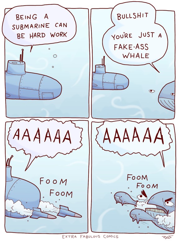 Seltsamer Sinn für Humor? Dann werden dir diese 9 Comics gefallen!
Der Account von extrafabulous_comics ist auch sehr zu empfehlen!