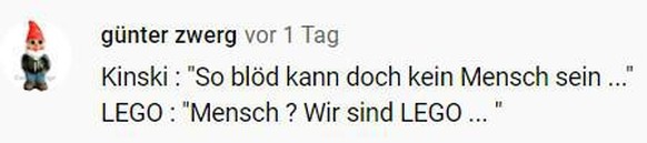 Kommentare zum Video von Held der Steine.