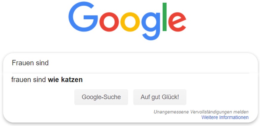 Google-Suche Frauen