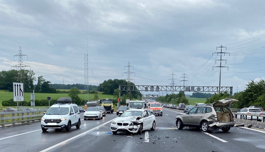 Unfall in Zug