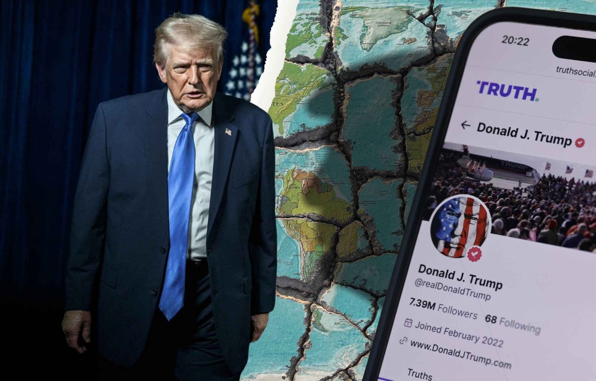 Trump cultive son goût de l'ingérence à l'étranger.