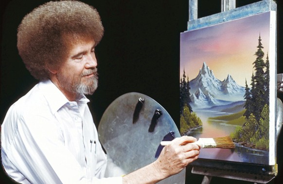 bob ross, nuff said