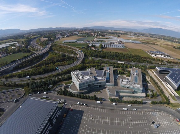 Hauptsitz von STMicroelectronics in Plan-les-Ouates, Genf.