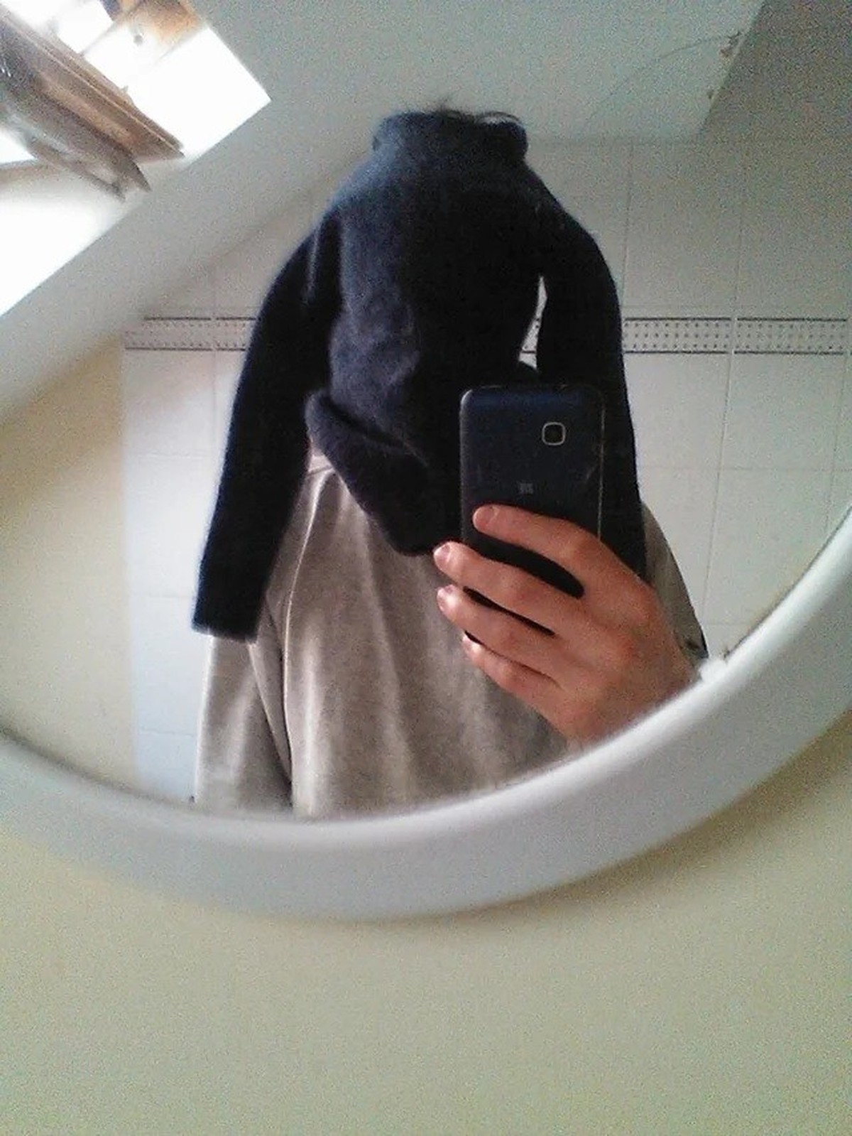Pulli eingelaufen Fail